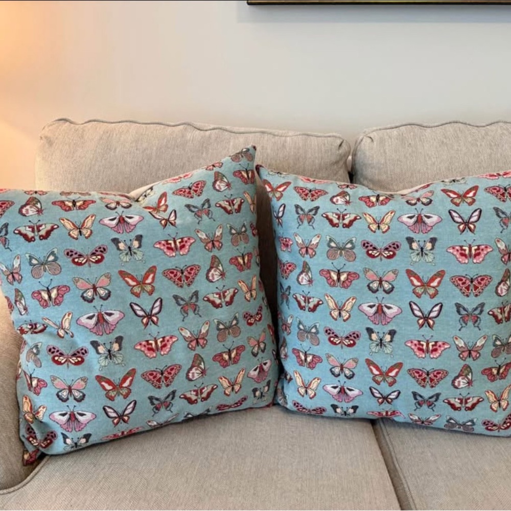 Butterfly Euro Pillows